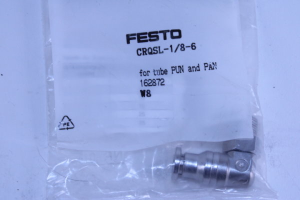 FESTO  CRQSL-1/8-6 (162872) Edelstahl Steckverschraubung