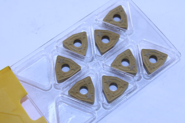 KENNAMETAL Wendeschneidplatten WNMG 433LF KC9010 8 Stück
