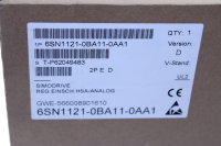 SIEMENS SIMODRIVE  6SN1121-0BA11-0AA1 Version D...