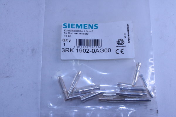 Siemens Kontaktbuchse 3RK1902-0AG00 15 Stück