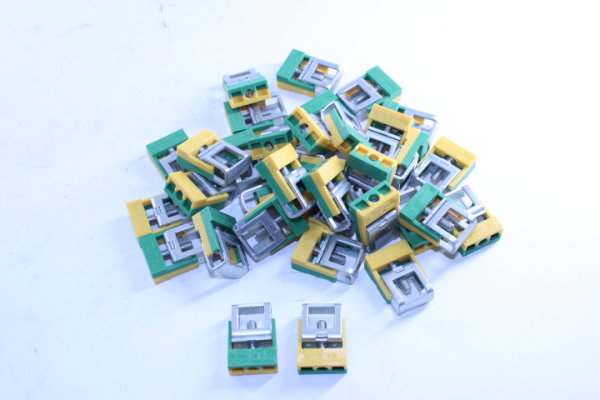 WEIDMÜLLER ZB 16K/GN  Zugklemme 0502860000  32 Stück
