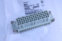 HARTING Typ HAN64DFC  Buchseneinsatz Artikelnummer...