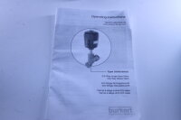 BÜRKERT Schrägsitzventil 2002 B 13,0 PTFE VA...