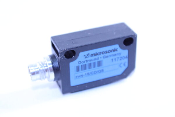 MICROSONIC ZWS-15/CD/QS Ultraschallsensor