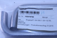 2 Stück Ganter Bügelgriff GN 565.1-26-132 Alu blank