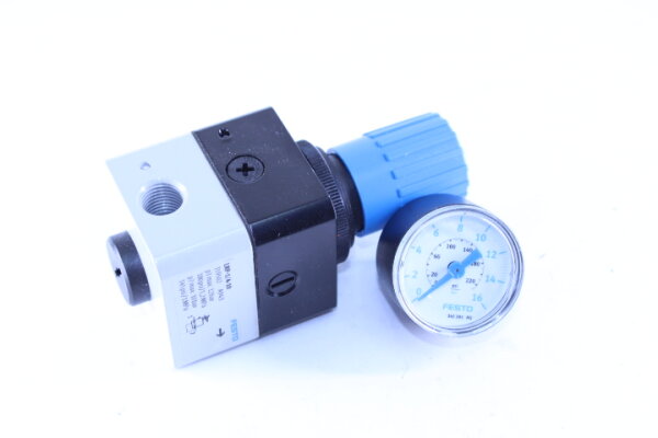 FESTO Druckregler LRP-1/4-10 (159502) incl. Manometer