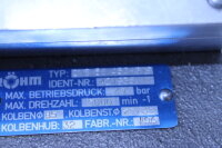 RÖHM OVS85 Vollspannzylinder incl. Deublin...