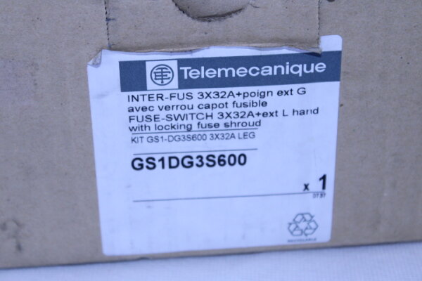 Telemecanique GS1DG3S600 Lasttrennschalter