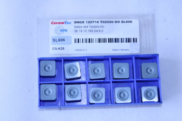 CERAMTEC SNGX 120716 T0220-DO  SL606 Wendeschneidplatten 10 Stück