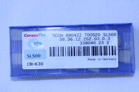 CERAMTEC SCGN 0904ZZ T00520  SL500 Wendeschneidplatten 10...