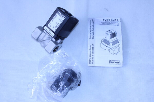 BÜRKERT 6213 A 10,0 FKM VA 2/2 Wege- Magnetventil