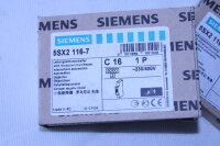 SIEMENS SIRIUS 5SX2116-7 Leistungsschalter 2 Stück