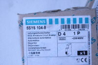 SIEMENS SIRIUS 5SY6104-8 Leistungsschalter 2 Stück