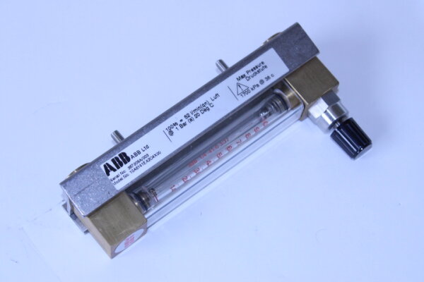 ABB Schwebekörper Durchflussmesser 10A6141EA2C4X00 100%=52L/min(qn) Luft 1 Bar 20 Deg C