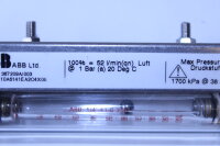 ABB Schwebekörper Durchflussmesser 10A6141EA2C4X00 100%=52L/min(qn) Luft 1 Bar 20 Deg C
