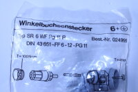 EUCHNER Winkelsteckverbinder SR 6 WF Pg11R (024999)
