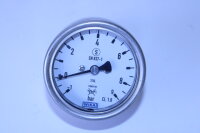 WIKA Manometer EN-837-1 316L  -1 bis 9 bar