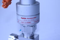 FUJIKIN Membranventil Typ N.C.  O.P. 0.34 ~ 0.49MPa