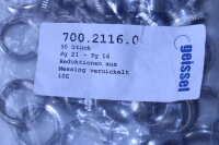 GEISSEL Reduktion PG21- PG16  6700.2116.0 50 Stück...