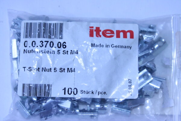ITEM Nutensteine M4 (0.0.370.06) 100 Stück