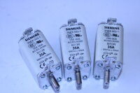 3 Stück SIEMENS 3NE8 003-1 Sicherungseinsatz SITOR 35A