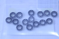 15 Stück Edelstahl Rillenkugellager 6x12x3mm