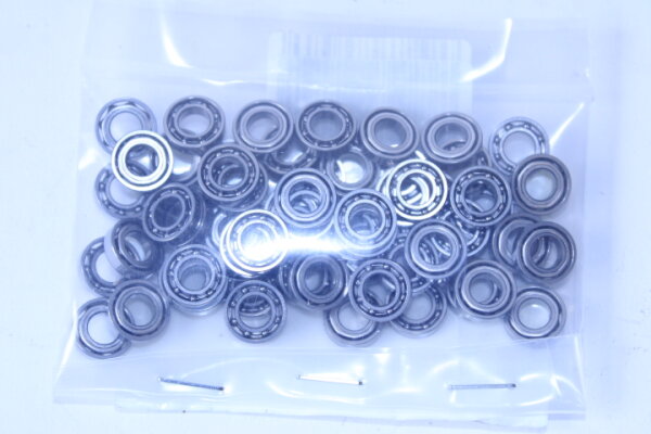 60 Stück Edelstahl Rillenkugellager 6x12x3mm