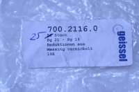 GEISSEL Reduktion PG21- PG16  6700.2116.0 25 Stück...