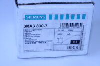 SIEMENS 3NA3 830-7 Sicherungseinsatz 100A 3 Stück