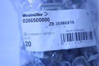 WEIDMÜLLER ZB35/M6X16 Zugbügel (0266500000) 20...