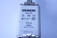 SIEMENS 3NA3 240 NH2-gG 200A 500V Sicherung