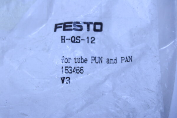 FESTO Rückschlagventil H-QS-12 (153466)