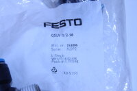 FESTO QSLV-1/2-16 L-Steckverschraubung (153096)  2...