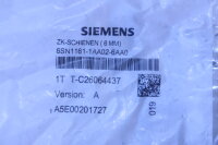 SIEMENS 6SN1161-1AA02-6AA0 ZK-Schienen (6MM)