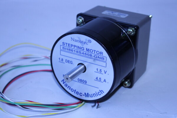 NANOTEC SH8618S4508-GNB Schrittmotor mit Getriebe GN-4GN-25K #1