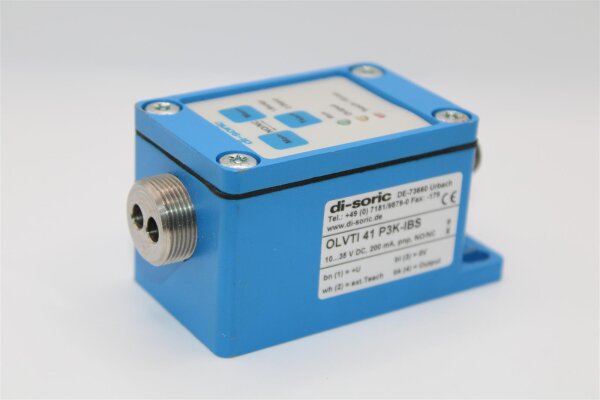DI-SORIC Glasfaser-Lichtleiter-Verstärker OLVTI 41 P3K-IBS