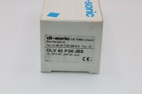 DI-SORIC Glasfaser-Lichtleiter-Verstärker OLV 40 P3K-IBS