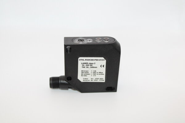 Trefzer Sensoren OTHL-R50K300-PSO-S12/4 Lichttaster