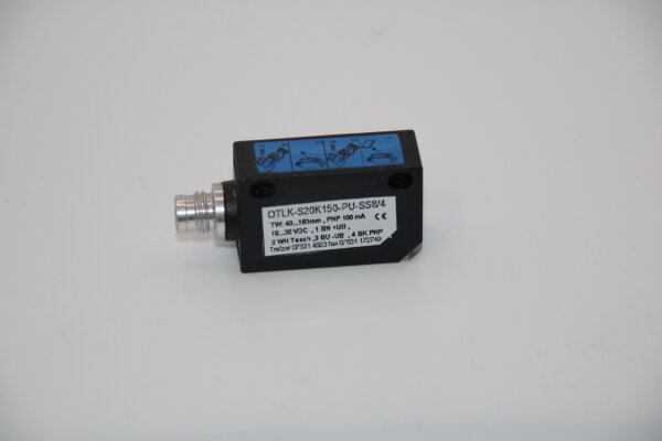 Trefzer Sensoren OTLK-S20K150-PU-SS8/4 Lichttaster