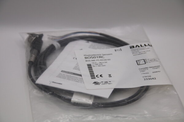 BALLUFF BOS01RC (BOS 08E-PS-KD20-02) Lichttaster