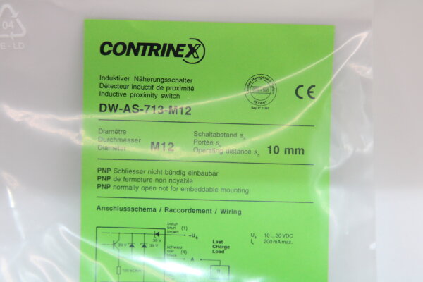 CONTRINEX DW-AS-713-M12 Induktiver Näherungsschalter
