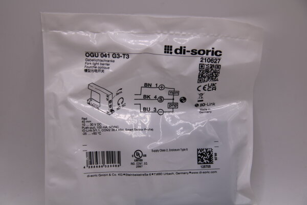 DI-SORIC OGU 041 G3-T3 Gabellichtschranke