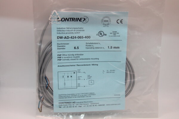 CONTRINEX  DW-AD-424-065-400 Induktiver Näherungsschalter