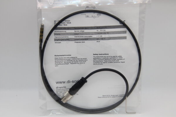 DI-SORIC MZEC 3.7 PS-K0.6-TSSL Zylindersensor