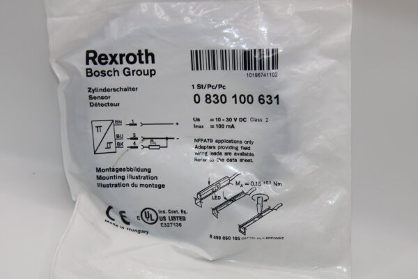REXROTH 0830100631 Zylinderschalter