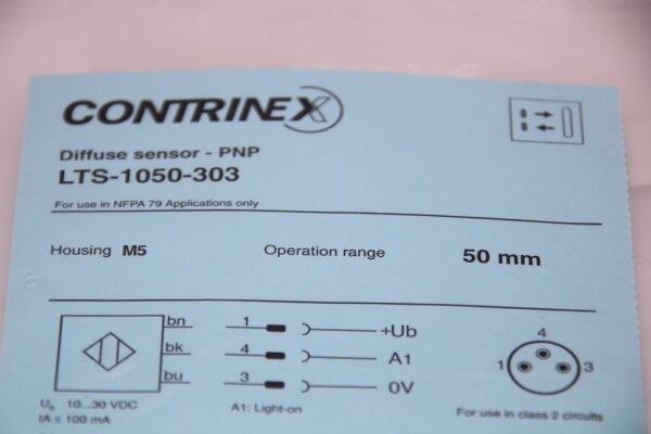 CONTRINEX LTS-1050-303 Lichttaster