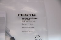 FESTO SMT-8M-A-PS-24V-E-0,3-M8D (574334)...