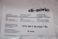 DI-SORIC D7C 08 V 06 PSK-TSL Nährungsschalter