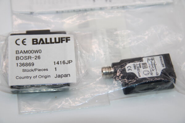 BALLUFF BOS0121 (BOS 5K-PO-RR10-S75) Reflexionslichtschranke