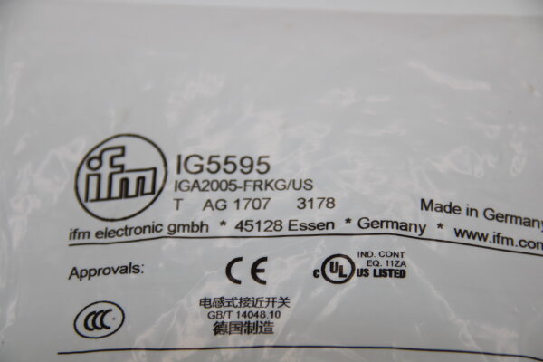 IFM IG5595 Induktiver Sensor